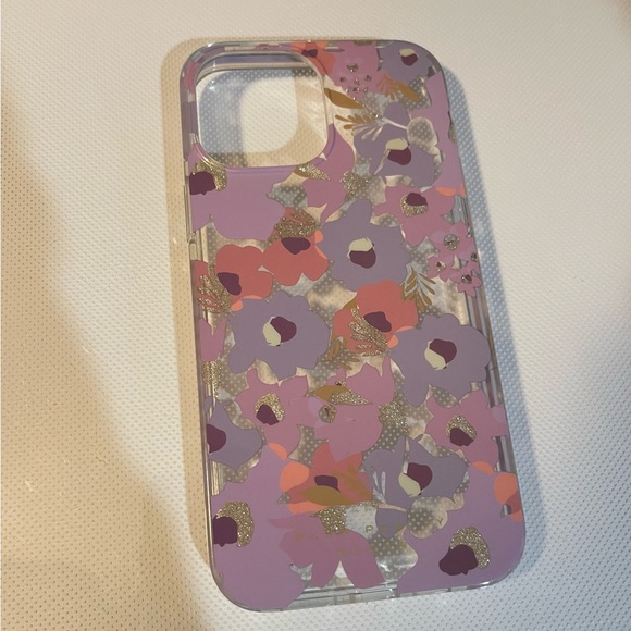 Purple/Pink floral iPhone 12 Pro Max case - Picture 1 of 1